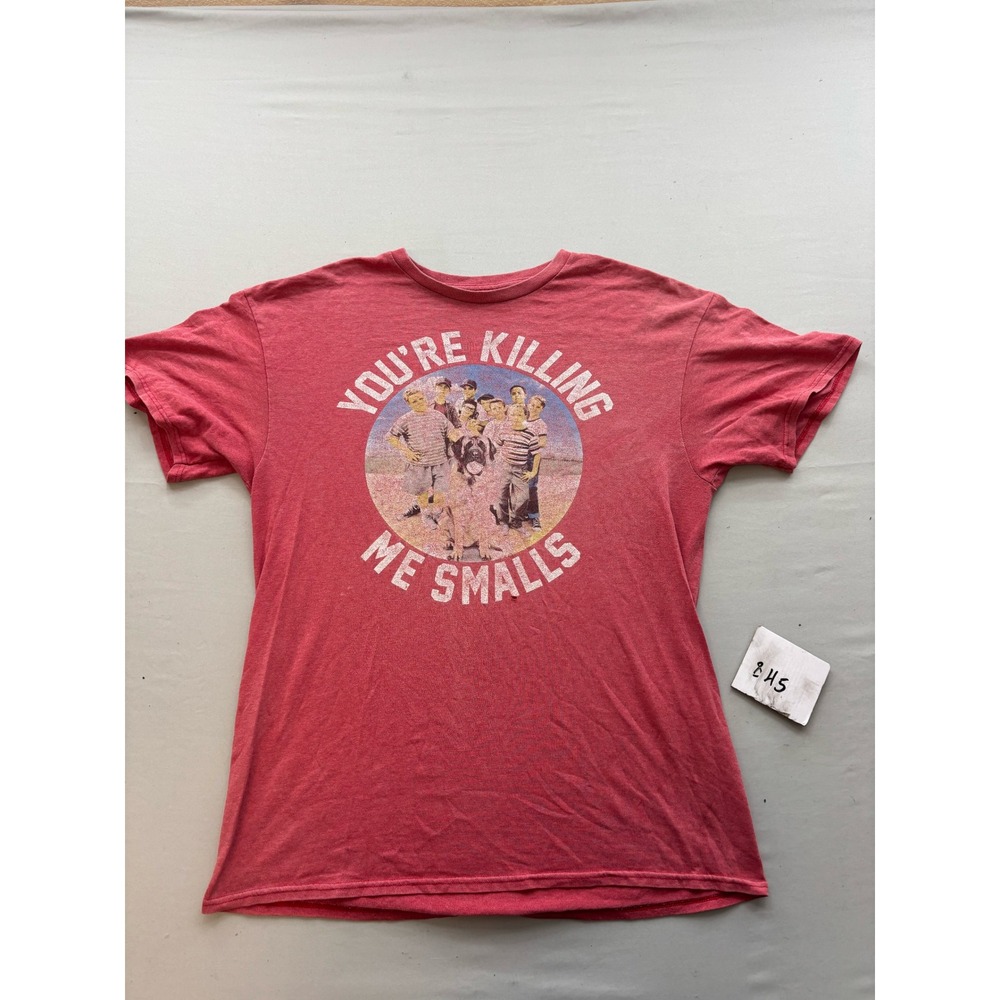 The Sandlot Youre Killing Me Smalls Graphic T-Shirt Red Heather Mens Large
